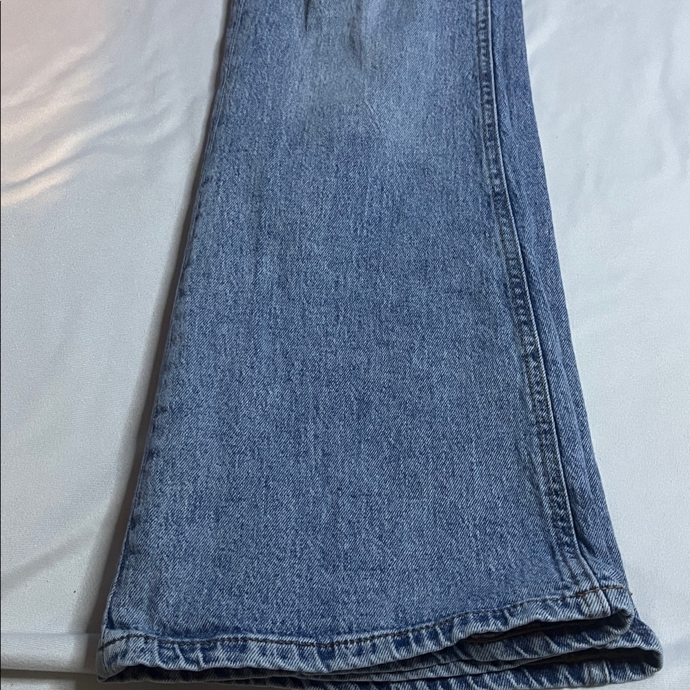 Aeropostale Distressed High Rise Flare Jeans - Picture 6 of 11